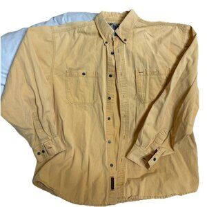 The Territory Ahead Shirt XL Yellow  Boho Cotton